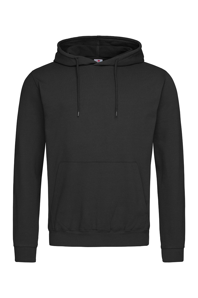 ST4100_BLO Hooded Sweatshirt Black Opal