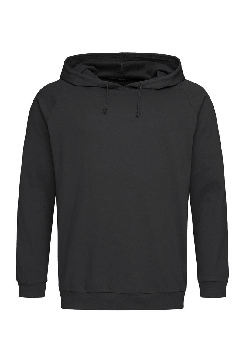 ST4200_BLO Unisex Hooded Sweatshirt Black Opal