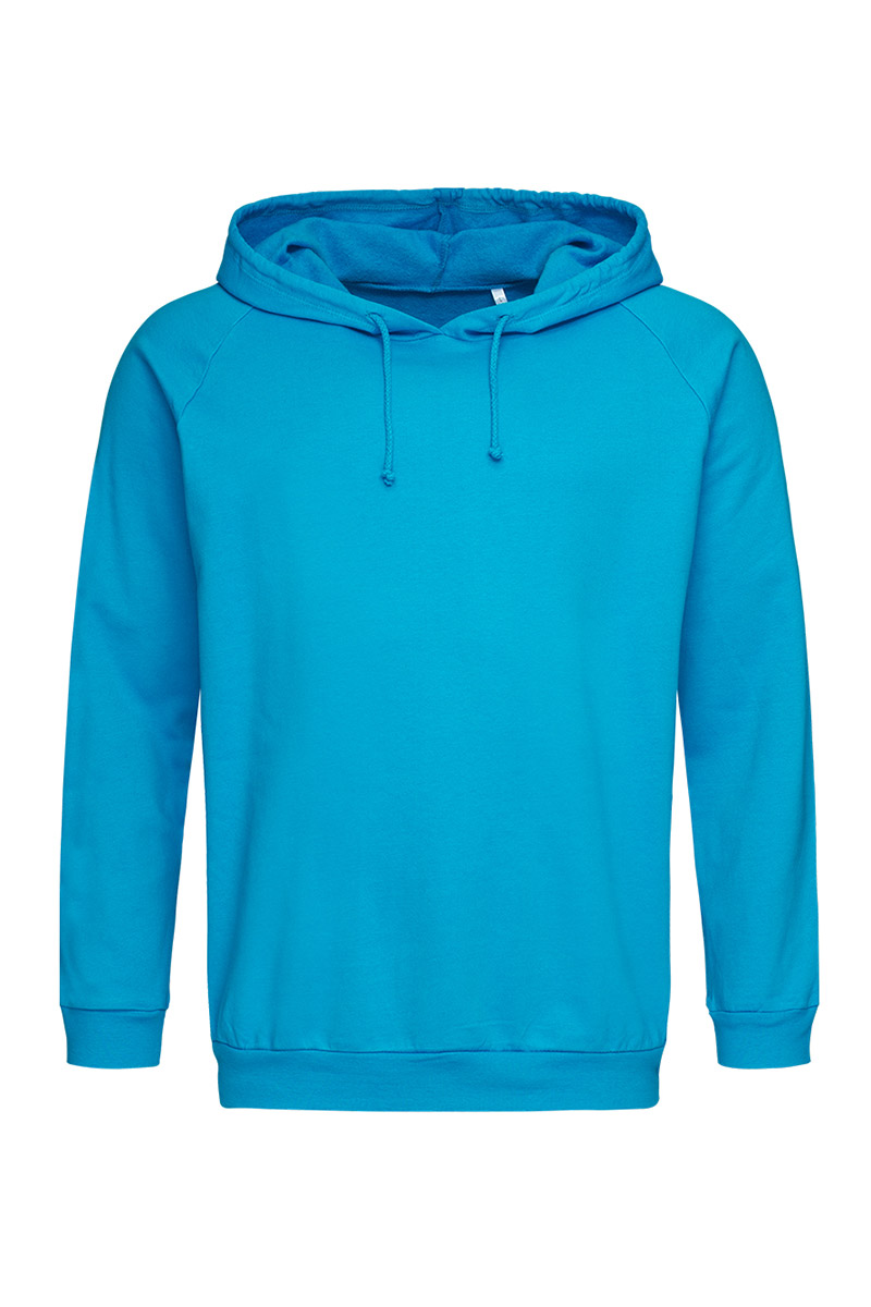 ST4200_OCB Unisex Hooded Sweatshirt Ocean Blue