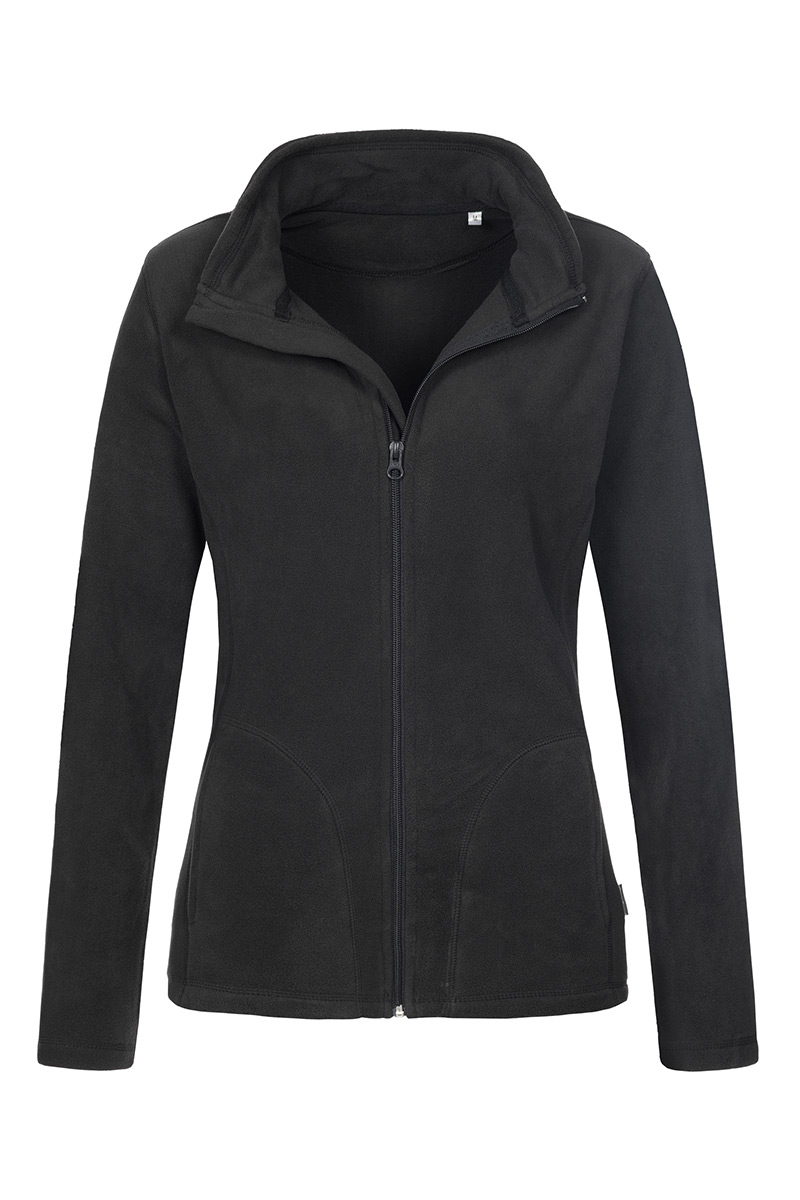 ST5100_BLO Fleece Jacket Black Opal