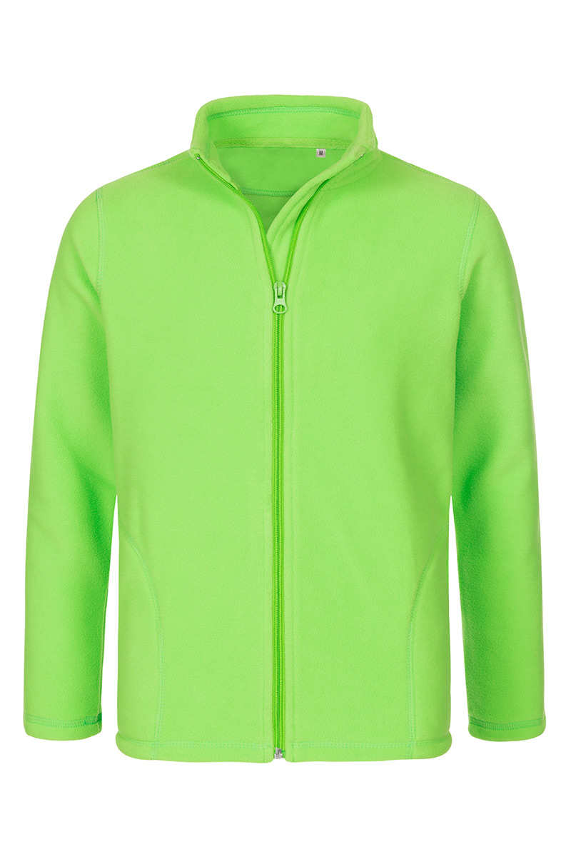 ST5170_KIW Fleece Jacket Kids Kiwi Green