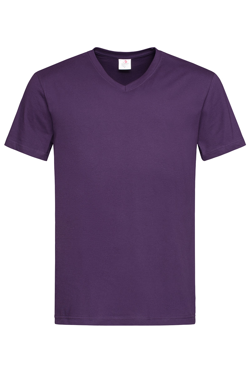 ST2300_DBY Classic-T V-neck Deep Berry