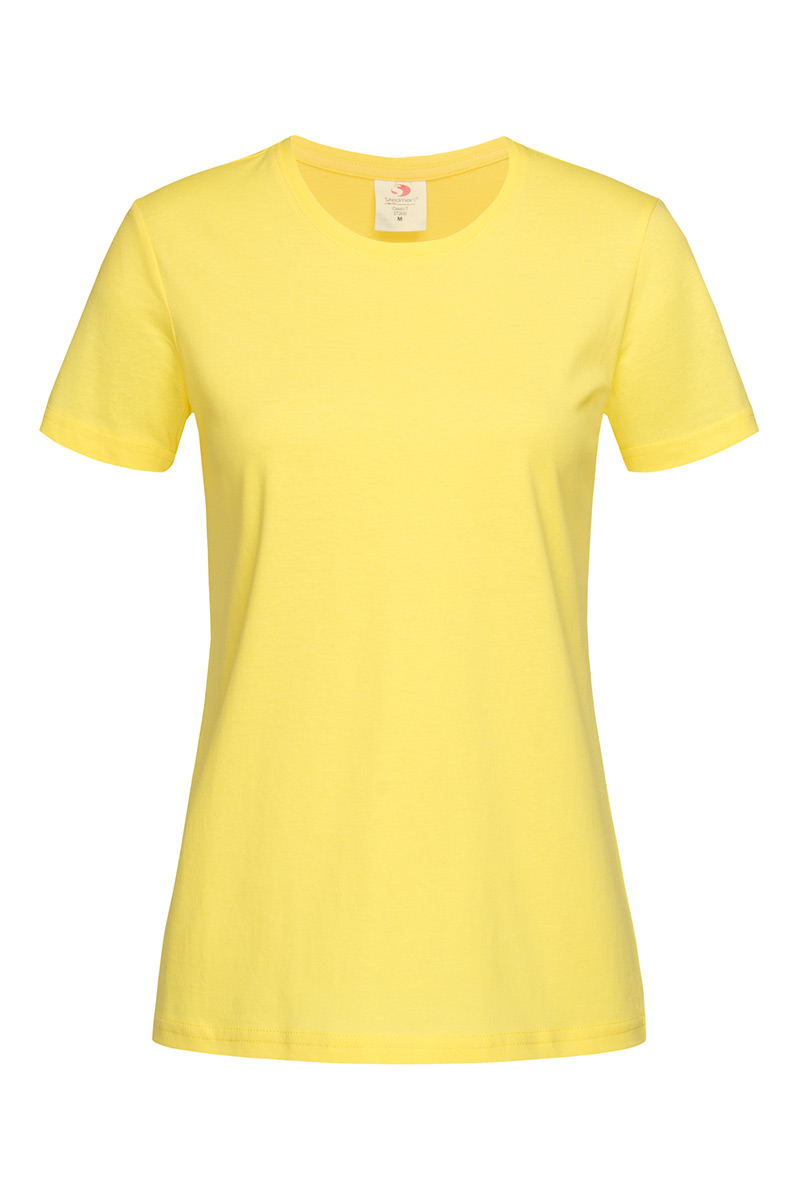 ST2600_YEL Classic-T Fitted Yellow
