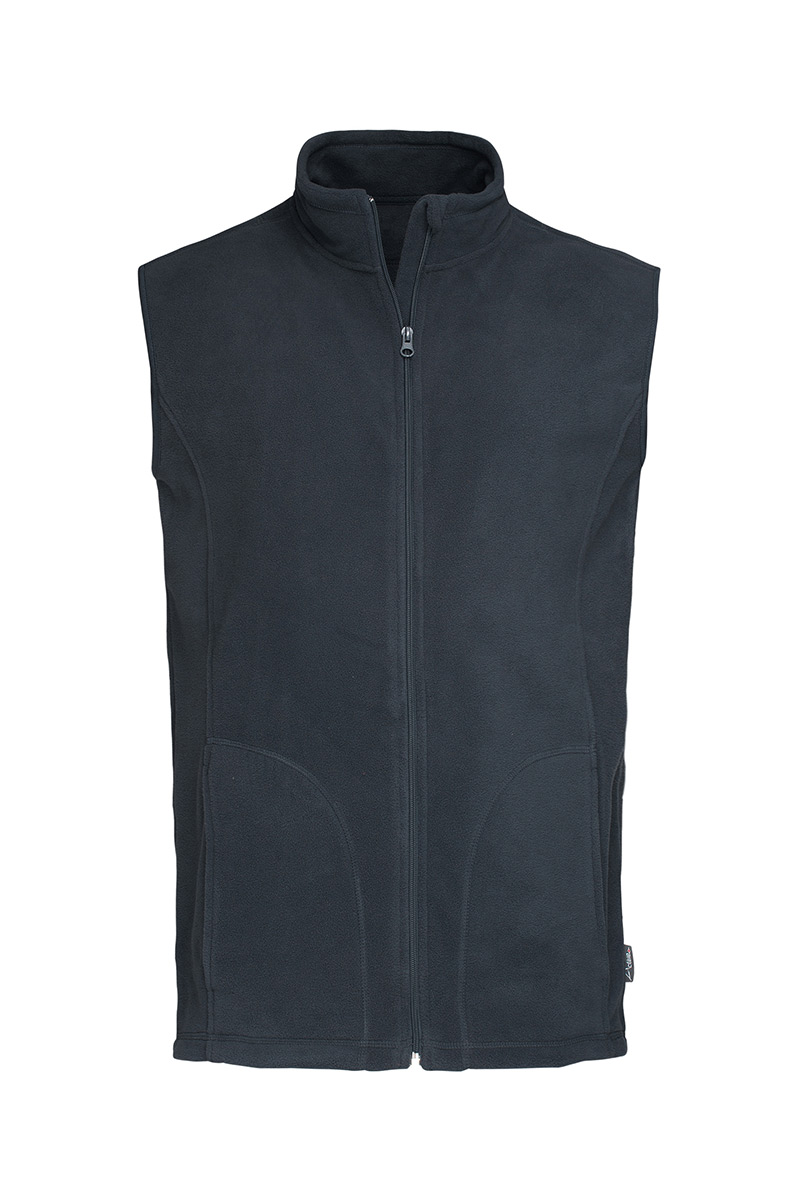 ST5010_BLM Fleece Vest Blue Midnight