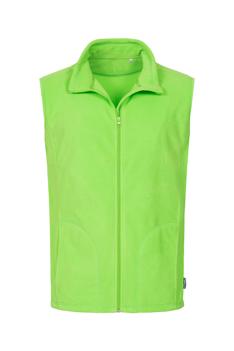 ST5010_KIW Fleece Vest Kiwi Green