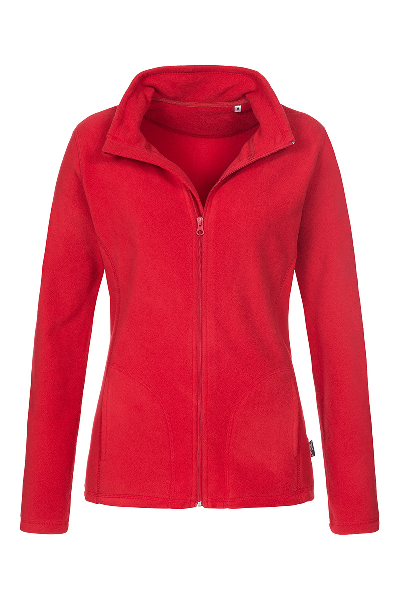 ST5100_SRE Fleece Jacket Scarlet Red